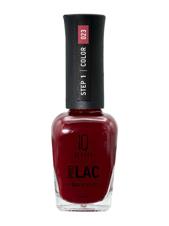 Лак для ногтей с биокерамикой, 12,5 мл IQ Beauty
