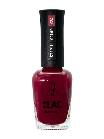 Лак для ногтей с биокерамикой, 12,5 мл IQ Beauty