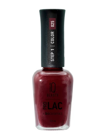 Лак для ногтей с биокерамикой, 12,5 мл IQ Beauty