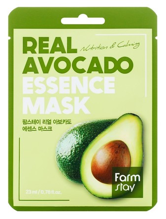Тканевая маска для лица с экстрактом авокадо, 23 мл Farmstay