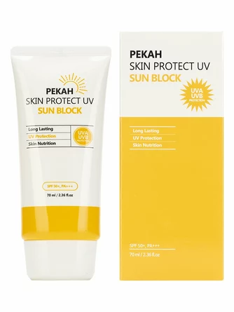 Крем для лица и тела солнцезащитный SPF50+/PA+++, 70 мл Pekah