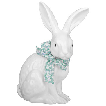 Фигурка Кролик с бантом 18,6х10,7х24,4 см Lefard