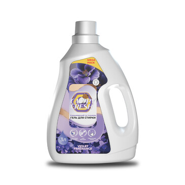 Гель для стирки белья Violet Fragrance, 3 л Capyfresh