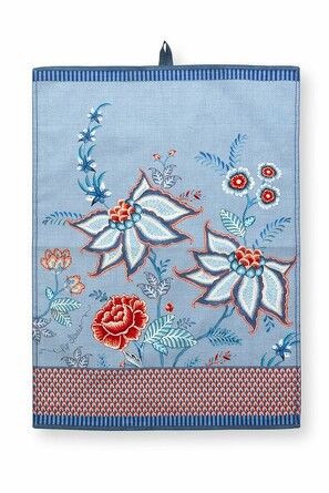 Полотенце кухонное Flower Festival Blue, 50х70 см Pip Studio