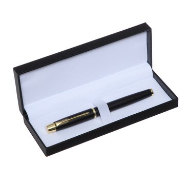 Ручка подарочная перьевая в кожзам футляре Calligrata