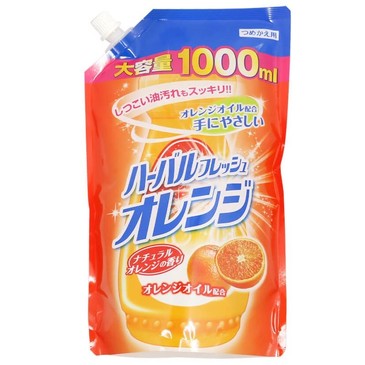 Средство для мытья посуды, овощей и фруктов с ароматом апельсина, 1 л Mitsuei