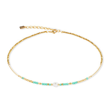 Колье Mint Green Coeur de Lion
