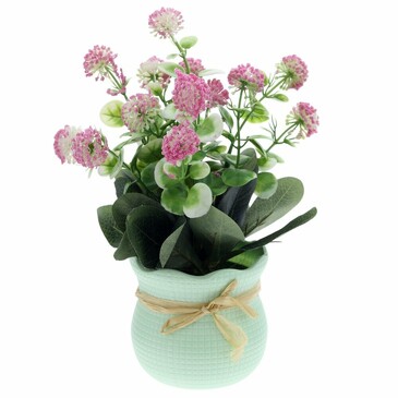 Композиция цветочная в кашпо Клевер the Mia