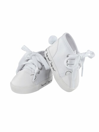 Кеды для мягкой игрушки белые, 30 см TeddyTales