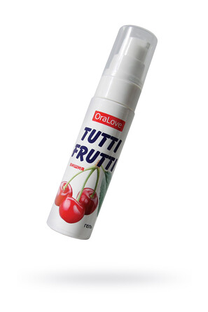 Съедобная гель-смазка Tutti-Frutti для орального секса со вкусом вишни 30 г Биоритм