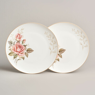 Набор тарелок закусочных Корейская Роза (2 шт. по 20,5 см) Lefard