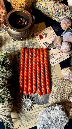 Свечи скрутки-маканные Любовь (7 шт.) Обитель Волшебства