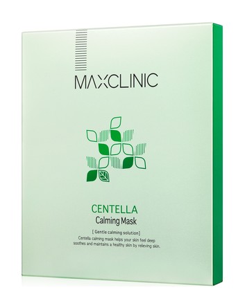 Маска для лица с экстрактом центеллы азиатской Centella Calming Mask, 4x23 г Maxclinic