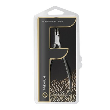 Кусачки маникюрные для кутикулы Premium PN 02-7, двойная пружина, ручная заточка, 7 мм Frau Finger