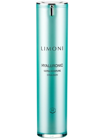 Ультраувлажняющая эмульсия для лица с гиалуроновой кислотой Hyaluronic Ultra Moisture Emulsion,  50 мл Limoni