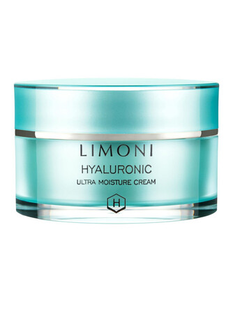 Ультраувлажняющий крем для лица с гиалуроновой кислотой Hyaluronic Ultra Moisture Cream, 50 мл Limoni