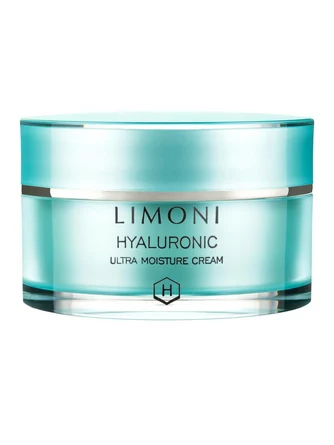 Ультраувлажняющий крем для лица с гиалуроновой кислотой Hyaluronic Ultra Moisture Cream, 50 мл Limoni
