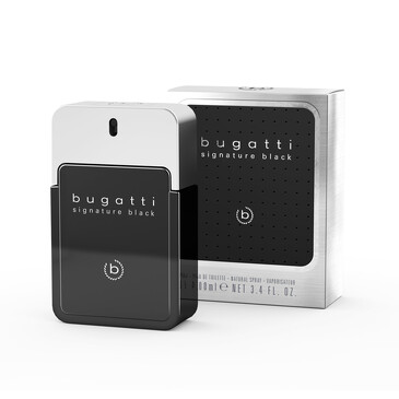 Туалетная вода для мужчин Signature Black, 100 мл Bugatti