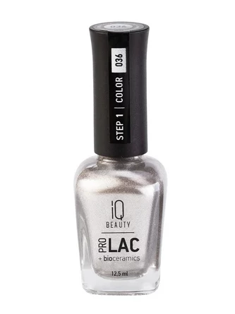 Лак для ногтей с биокерамикой, 12,5 мл IQ Beauty