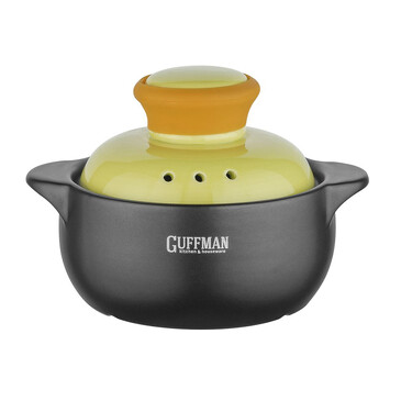 Кастрюля керамическая с крышкой 18 см, 0,7 л Guffman