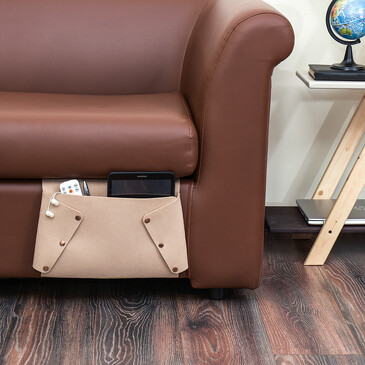 Органайзер для дивана/кресла из фетра 3,8 л, 32х6х80 см Qwerty