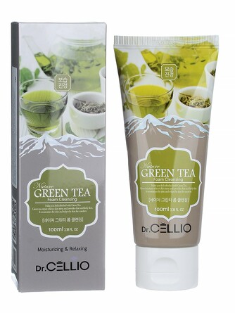 Пенка для лица с экстрактом зеленого чая nature greentea cleansing 100 мл Dr.Cellio