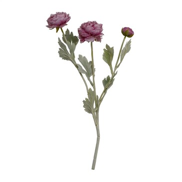 Цветок искусственный Ранункулюс, 16х10х50 Вещицы