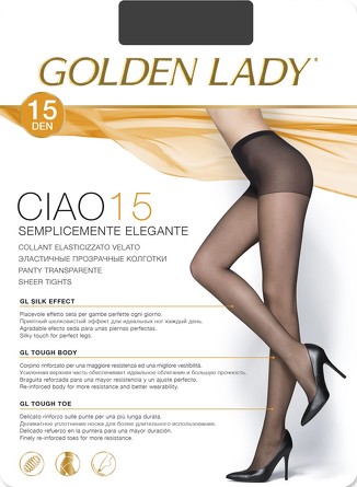 Колготки (2 пары) Ciao 15 Golden Lady