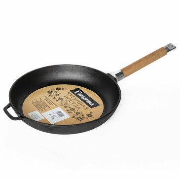 Сковорода чугун (съемная ручка)  Гардарика