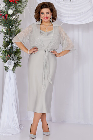 Комплект (платье и блуза) Mira Fashion