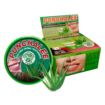 Растительная зубная паста Панчале с алоэ вера, 25 г Punchalee