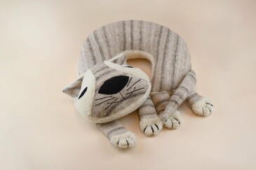 Подушка Рогалик Кот Матвей Woolhouse