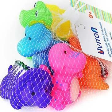 Игрушки для купания Dino (6шт.) Uviton