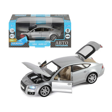 Машинка металл. 1:24 Audi A7 Автопанорама