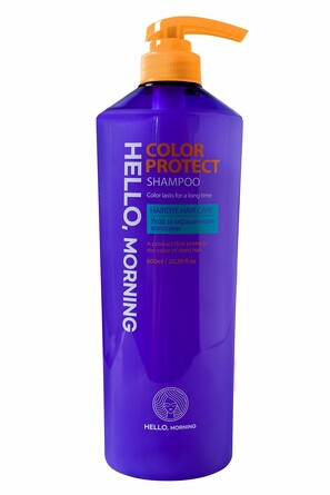 Шампунь для защиты цвета окрашенных волос, 600 мл Hello, Morning