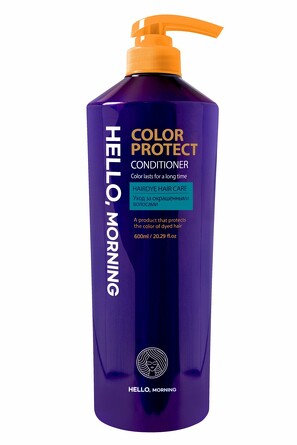 Кондиционер для защиты цвета окрашенных волос, 600 мл Hello, Morning