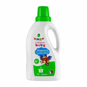 Жидкость для стирки детской одежды, 1 л Yashinomi 