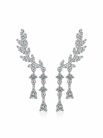 Серьги-каффы Веточки Iris Premium Jewelry