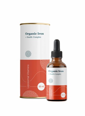 БАД. Витамин липосомальный. Organic Iron (железо) и Health Complex, 50 мл Liposomal Vitamins