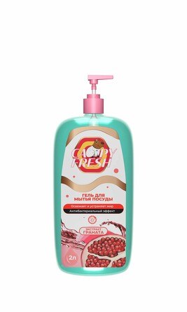 Гель для мытья посуды Гранат, 2 л Capyfresh