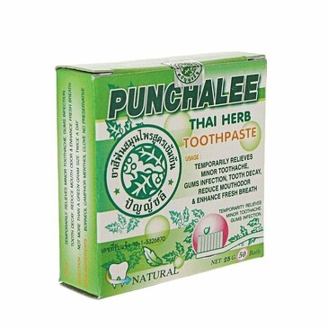 Паста зубная на натуральных травах  (25 г) Punchalee 