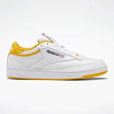 Кроссовки Club C 85 White/Fiegol/Black Reebok
