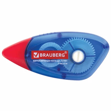 Корректирующая лента 5 мм х 8 м Brauberg