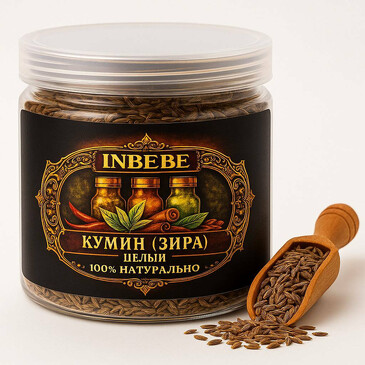 Кумин Зира целый, 250 г Inbebe