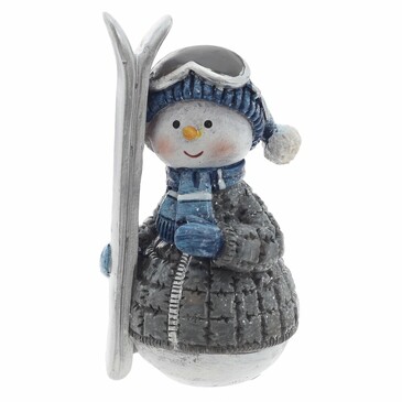Фигурка декоративная Снеговик 5х5х11 см