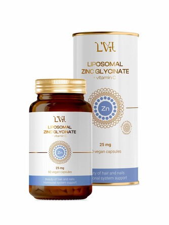 Пищевая добавка. Липосомальный Zinc и Vitamin C, 60 капсул Liposomal Vitamins