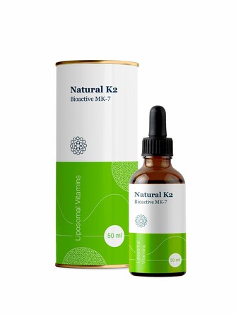 БАД. Витамин липосомальный. Natural K2 (Bio active MK-7), 50 мл Liposomal Vitamins