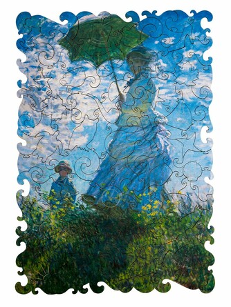 Пазл из ХДФ. Collection Art. Клод Моне. Дама с зонтиком, 105 дет. Melograno