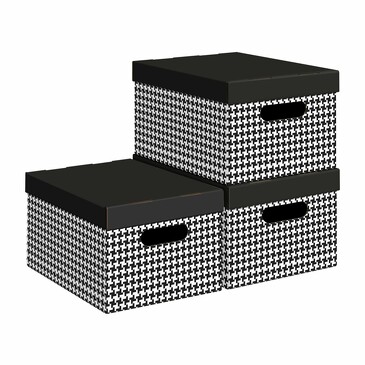 Комплект коробов картонных (3 шт. по 25х33х18.5 см) Valiant