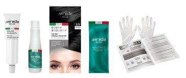 Краска для волос с протеинами шелка, кератином, маслами арганы и авокадо тон: 2/0 (Черный) Mirada